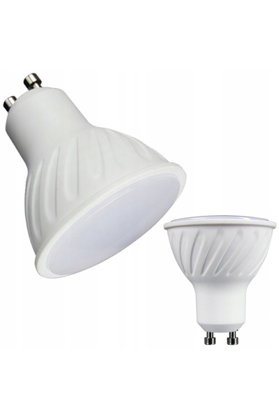 NO BRAND 10x Bec LED GU10 1.5W 4500K Alb Neutru 160lm CCD