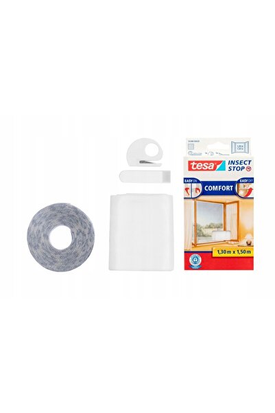Tesa 3x Plasă de țânțari Insect Stop COMFORT pentru ferestre cu Velcro, plasă...