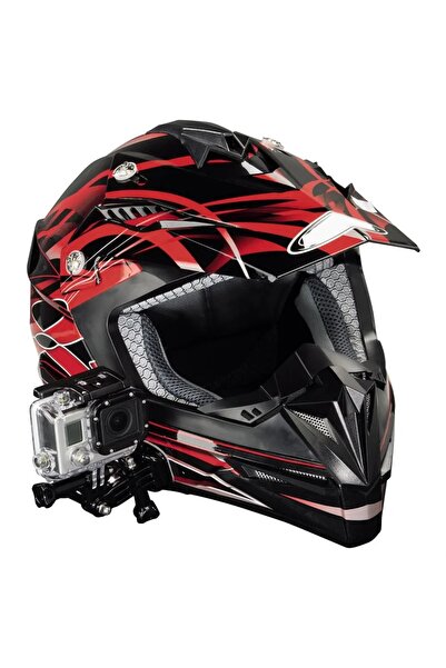 Hama Suport cameră GoPro, suport cameră pentru cască, kit de accesorii