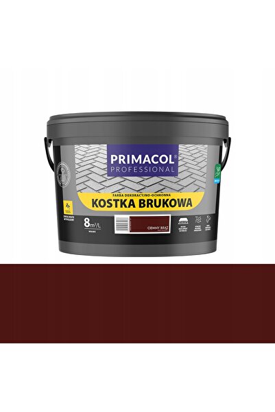 Primacol Vopsea protectoare pentru lut ceramic, maro închis, 2.2L