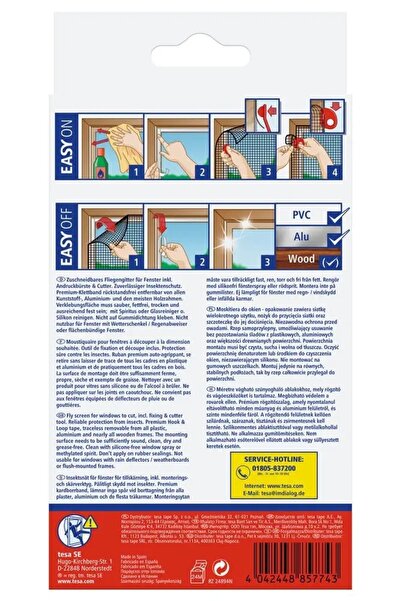 Tesa COMFORT Plasă de țânțari pentru fereastră - plasă de protecție cu sistem...