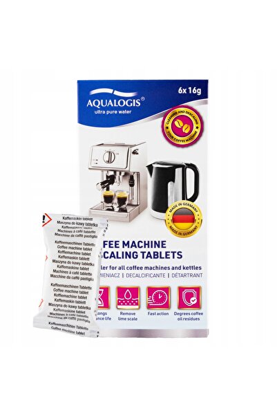 Aqualogis 2x Filtru pentru aparat de cafea Krups AL-TES46 + Lichid Latteo 500...
