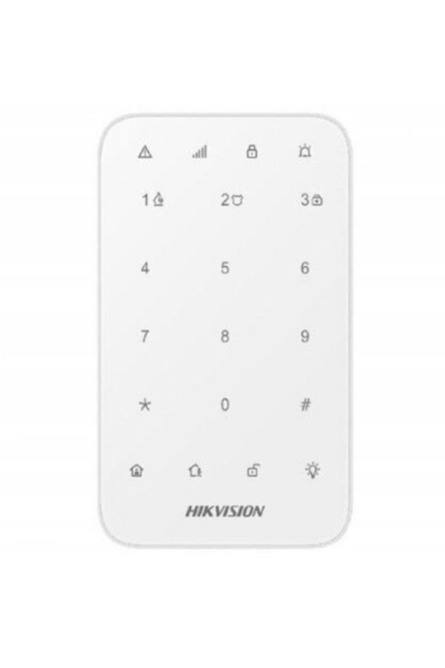 Hikvision Tastatură wireless LCD pentru AX PRO DS-PK1-LT-WE