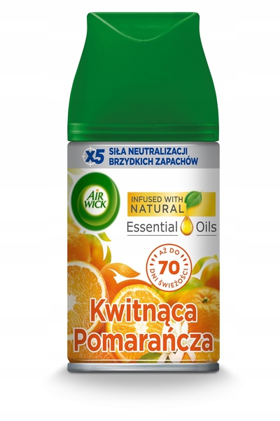 Air Wick Kit Rezerve Odorizant de Cameră Portocală înflorită 6x 250ml