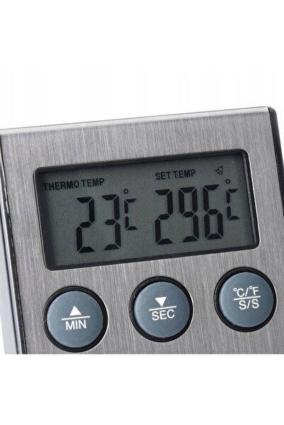 Excellent Houseware Termometru electronic pentru gătit carne cu sondă pentru ...