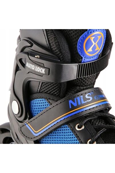 Nils Extreme Patine cu rotile 2-în-1 Reglabile 29-33 Portocalii Aluminiu Oțel...