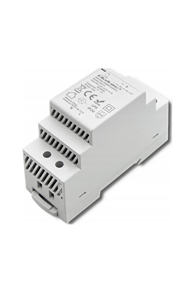 Qoltec Sursă de alimentare pe șină DIN 24W 12V 2A Gri