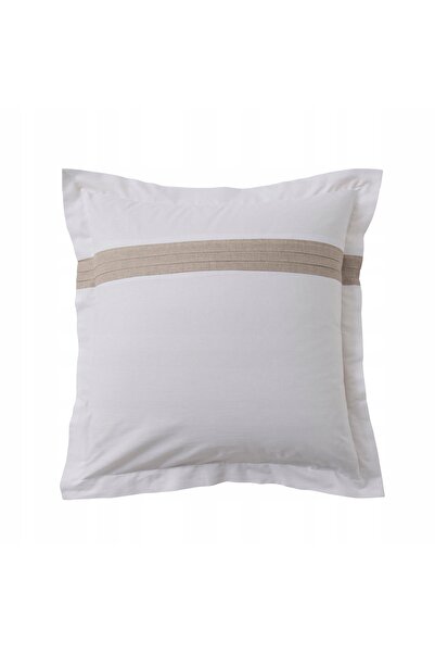 Douceur D'INTERIEUR Lenjerie de pat din bumbac cu amestec de in 240x220 alb