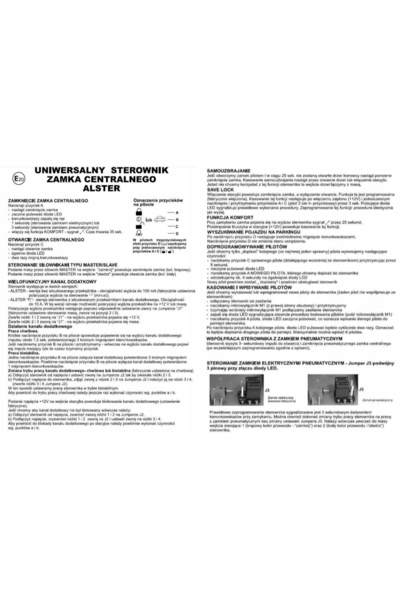 NO BRAND Control centralizat al închiderei ușilor cu suport pentru actuator m...