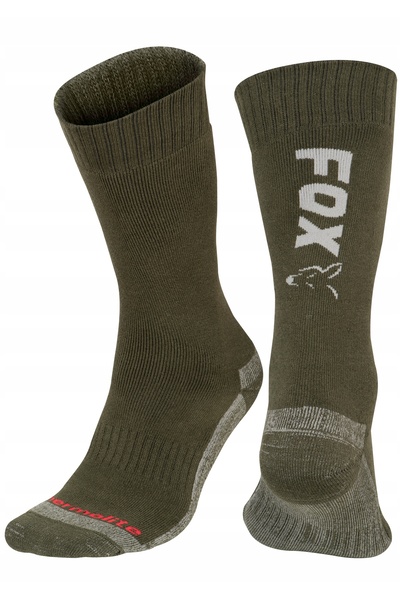 Fox Rage Șosete termo SKARPETY FOX verzi argintii ROZ. 40-43
