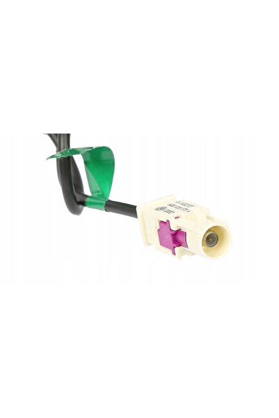 NO BRAND Antenă auto AM/FM, tijă 41cm (albă FAKRA) Audi Opel Seat Skoda VW