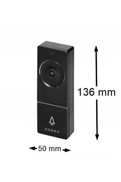 Orno Domofon video cu ecran LCD de 7 ", înregistrare, memorie, interfon, poar...