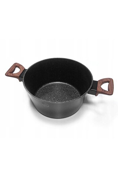Berlinger Haus GARNEK cu capac 20cm 2,5L negru INDUCȚIE GAZ