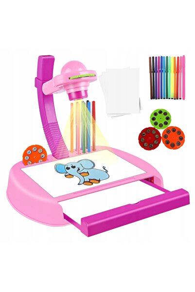 NO BRAND TABLĂ DE DESEN CU PROIECTOR 24 SLIDEURI + CARDURI MAZAKI SET CREATIV