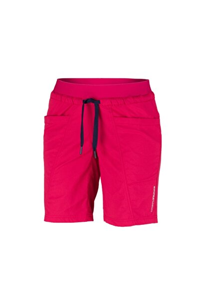 NORTHFINDER Pantaloni scurți de trekking pentru femei Rayne-Roșu-S