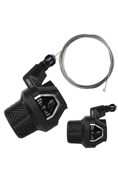 l-twoo Manetă schimbător de viteze 3 viteze 3x6/3x7/3x8 REVOSHIFT RS5006-3