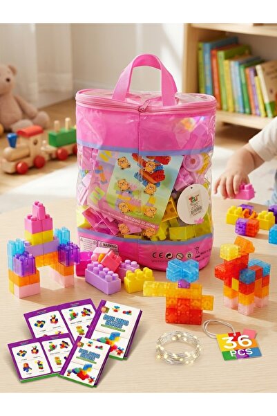 Generic Brand 36 Pcs Creative Building Blocks Set – Educational Toy for Toddl...