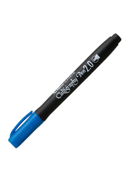 artline قلم الخط الفائق 2.0 أزرق