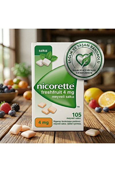 Nico nicarette 2 mg 105 adet meyveli sakız
