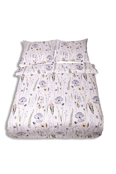 Matex Lenjerie de pat din flanelă 160x200 F90 Flori pastel