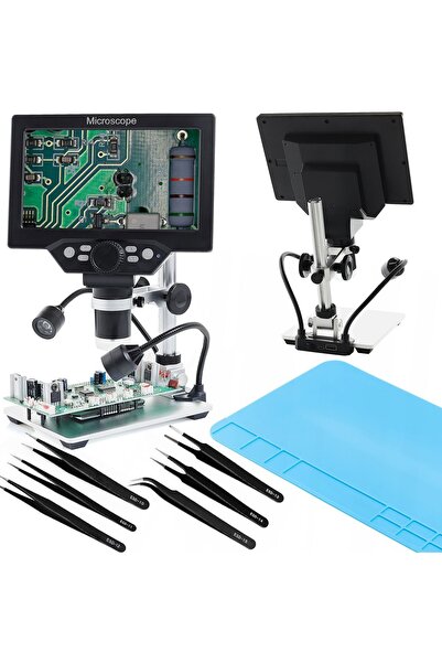 TECHREBAL Microscop Digital x1200 + TE-509 Mat + 6 Pensete ESD