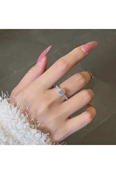 Choice7 5 0.5ct Luxury Clear CZ Heart Finger Ring for Women Wholesale 925 Ste...
