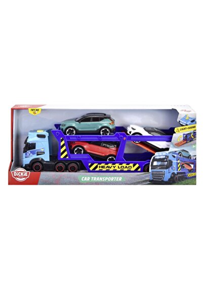 Simba Dickie Volvo Transporter 40cm cu Sunete și Lumini - Lumini și Sunete