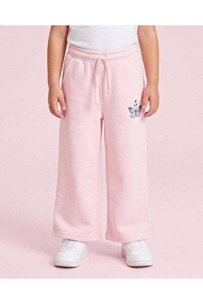 REDTAG Girls Pink Printed Active Pants
