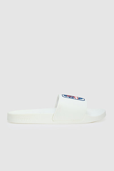 U.S. Polo Assn. نعال أبيض للرجال 50323201-VR013