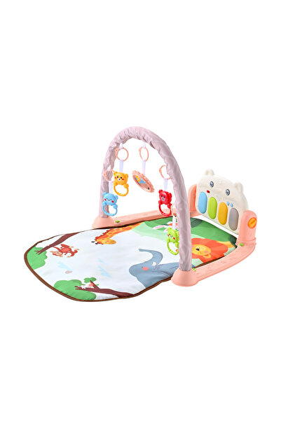 Youleen Baby Gyms Play Mats Non-Toxic Musical Piano Play Indoor Mat Center Wi...