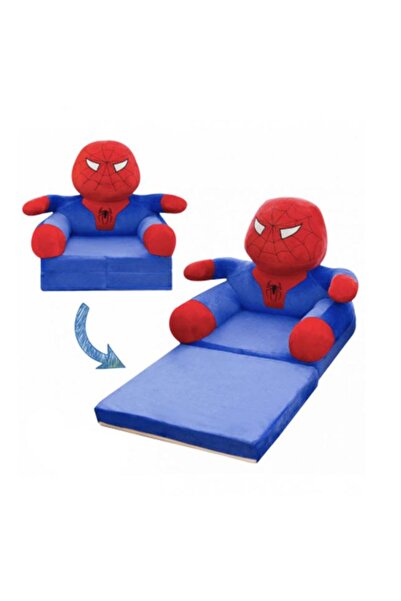 OEM Fotoliu din plus extensibil - Spider Man - 80 cm - Albastru