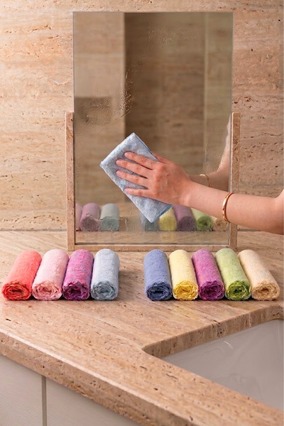 Kitchen Life Myclean 10-Pack Microfiber Cleaning Towel Cloth 30X30Cm