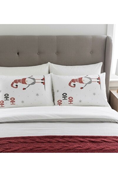Zorluteks Zorlutekstil Taç Snow Collection غطاء وسادة من الفلانيل 2 قطعة