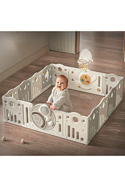 Timebox Tarc de Joaca Modular pentru Copii si Bebelusi, Gard de Protectie Ext...