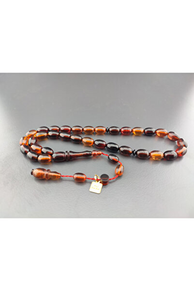 İskeçe Tesbih Ali Baba Masterpiece Colorful Amber, the Peak of Color, 2 Layer...