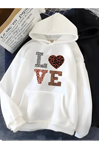 bellanova Unisex Printed Hooded Sweatshirt