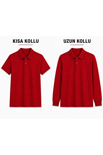FİRES GİYİM KIZ-ERKEK POLO YAKA OKUL LAKOST TİŞÖRT UZUN KOL - KISA KOL DAYANI...