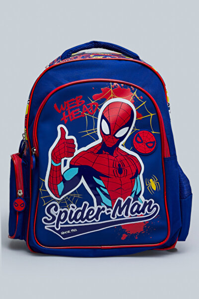 R&B Spider-Man Print Backpack - 16"