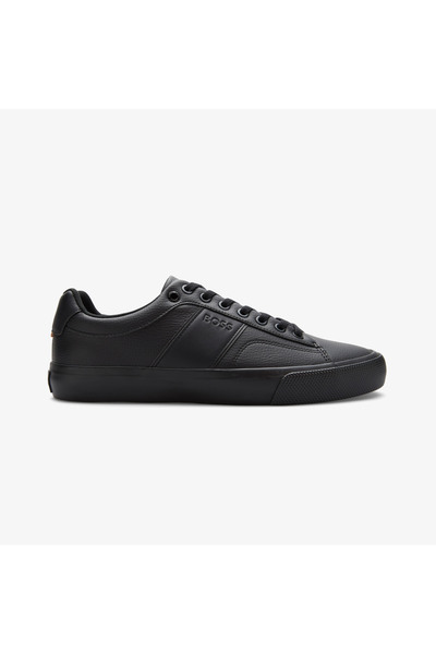 BOSS Logolu Deri Sneaker Ayakkabı Erkek AYAKKABI 50522833 005