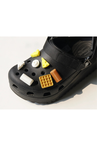 DU&ER 4 Different Types of Themed Shoe Charms Decorative Slipper Ornaments Sh...
