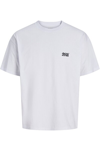 Jack & Jones JACK &JONES Colton Tee Ss Sn t-shirt - 12299016-Λευκό