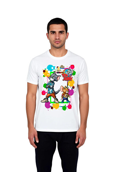 PayBuy Classic Cartoon Characters Retro Printed Men's T-Shirt