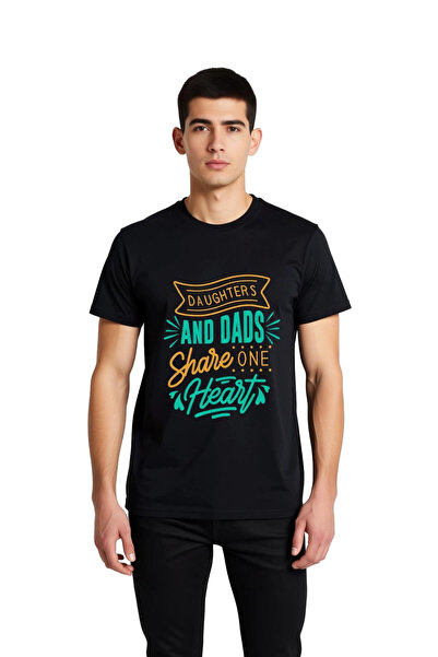 PayBuy Tricou din bumbac cu imprimeu grafic tematic Dragoste de familie, tată...