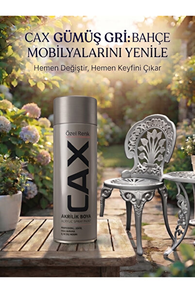 caxcolors CAX Rengi Akrilik Sprey Boya 400ml - Ahşap Bahçe Mobilyası ve Hobi ...