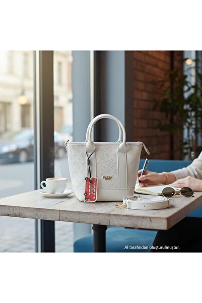 Kuum K2501 Women's Monogram Patterned Bag