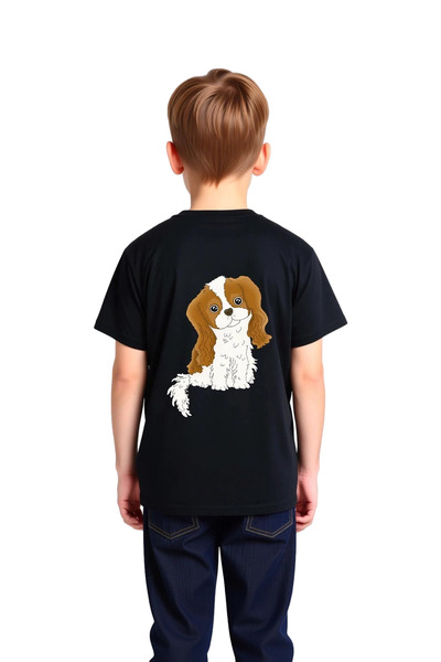 PayBuy تي شيرت مطبوع للأطفال من Cocker Spaniel مصنوع من القطن بنسبة 100% وأكم...