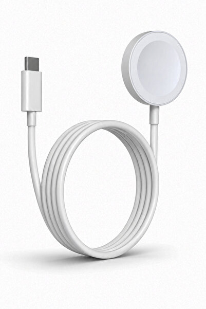 NovStrap i Watch ile Uyumlu Manyetik Hızlı Şarj Kablosu Type-C USB-C 1 Metre ...