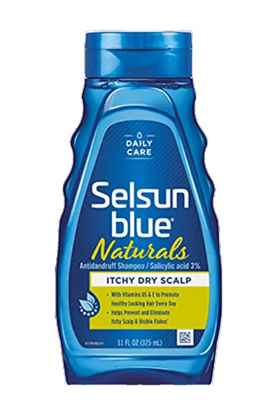 Selsun Blue Naturals Itchy Dry Scalp Antidandruff Shampoo, 11 fl oz Packaging...