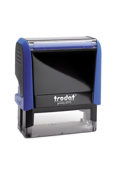 NO NAME Trodat 4913 P4 Blue Body Stamp Blank Stamp
