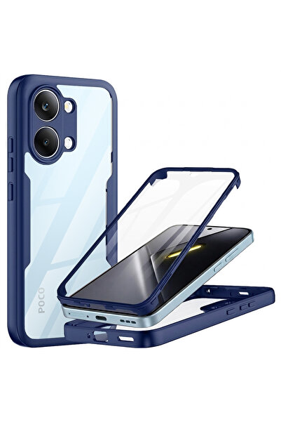 Techsuit ColorVerse Σειρά 360 + Προστατευτικό Οθόνης Xiaomi Poco X8 Pro Max Μπλε